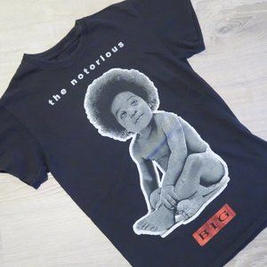 Vintage The Notorious BIG Black Tee Size S
